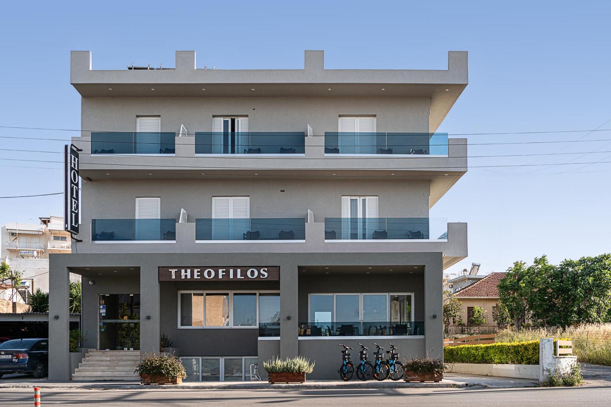 Theofilos City Hotel La Canea Exterior foto